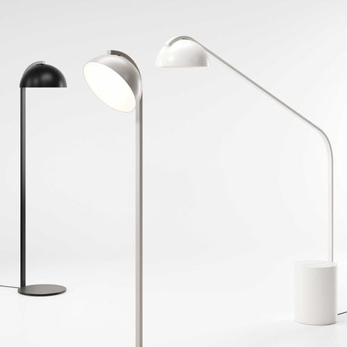 Lampe sur pied - HALF DOME - KETTAL - en aluminium / contemporaine / d'intérieur