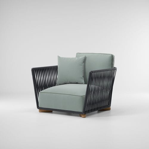 Fauteuil contemporain - GRAND BITTA - KETTAL - en tissu / en polyester / en aluminium
