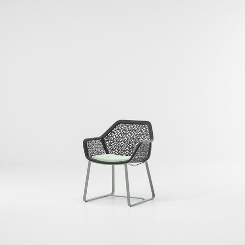 Chaise contemporaine - MAIA - KETTAL - de jardin / aluminium / en teck