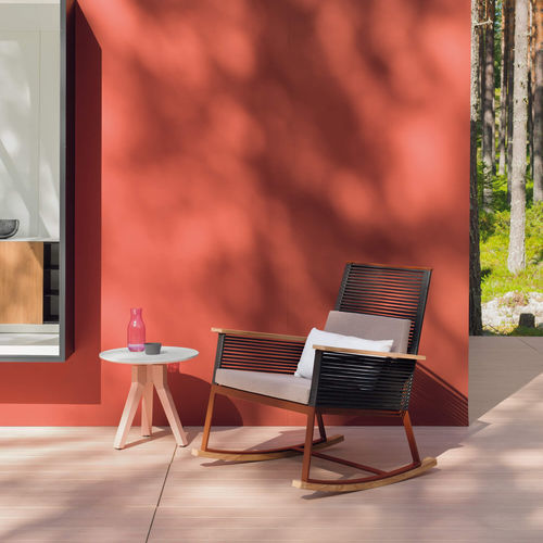 Fauteuil contemporain - LANDSCAPE   - KETTAL - en tissu / en aluminium / en teck