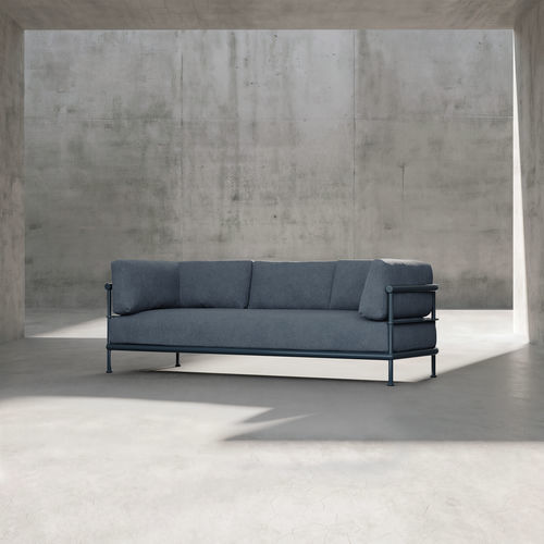 Canapé contemporain - ALIZE - KETTAL - d'extérieur / en aluminium extrudé / en tissu