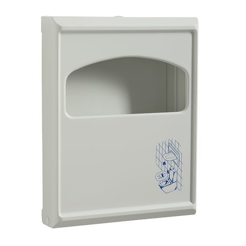 Distributeur de couvre-sièges mural - SANIPLA - ROSSIGNOL - manuel / en plastique / pour sanitaire