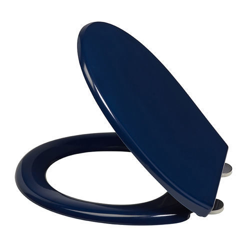 Lunette de toilettes antibactérienne - MAJESTIC - ROSSIGNOL - en thermodurcissable / bleue / pour sanitaire