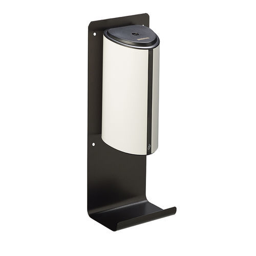 Distributeur de gel désinfectant mural - SANIMAINS - ROSSIGNOL - automatique / en ABS / en métal laqué