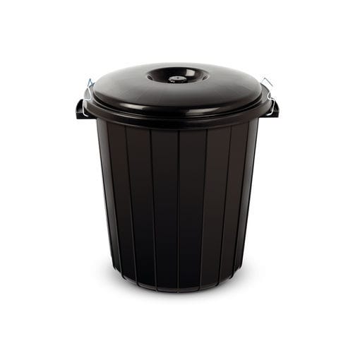 Poubelle publique - RONDO - ROSSIGNOL - en plastique recyclé / avec couvercle / d'extérieur