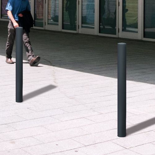 Potelet de protection - TENOR  - ROSSIGNOL - en acier à revêtement par poudre / pour espace public / haut