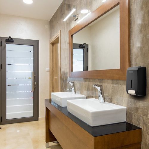 Distributeur de savon pour sanitaire public - CLARA - ROSSIGNOL - pour établissement médicalisé / mural / en inox