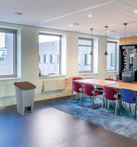 Poubelle en plastique - MOBILY - ROSSIGNOL - d'intérieur / de tri sélectif / professionnelle