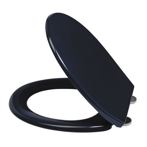Lunette de toilettes antibactérienne - GLOSSY  - ROSSIGNOL - en plastique / bleue / pour sanitaire public