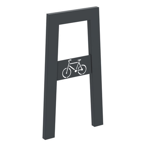 Appui-vélo au sol - CYCLO  - ROSSIGNOL - sécurisé / design original / à deux niveaux