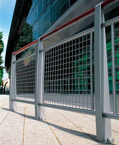 Barrière de protection - DELTA  - Concept Urbain - fixe / en acier / en inox