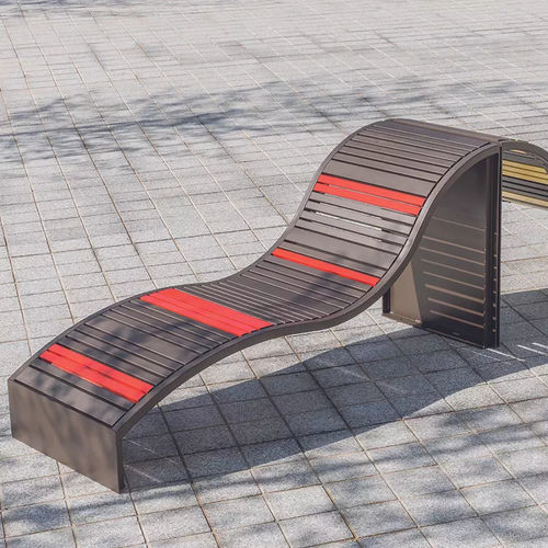 Bain de soleil contemporain - SOHA - Concept Urbain - en acier / en acier / en tôle d'acier