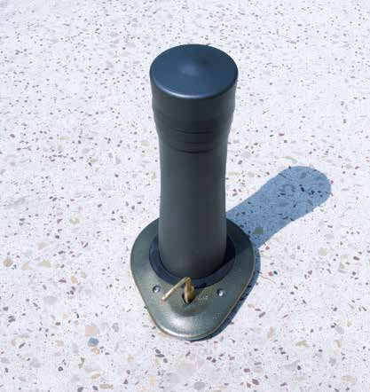 Borne escamotable - VESTA T54 - Concept Urbain - de protection / semi-automatique / en fonte
