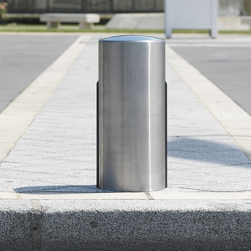 Borne de protection - ÉVÉOLE - Concept Urbain - amovible / en acier inoxydable brossé / en acier inoxydable poli