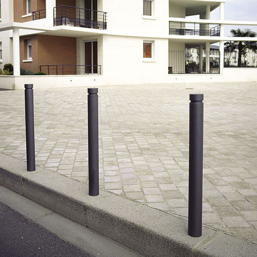 Potelet de protection - BASIC 1 - Concept Urbain - amovible / en acier / en fonte d'aluminium