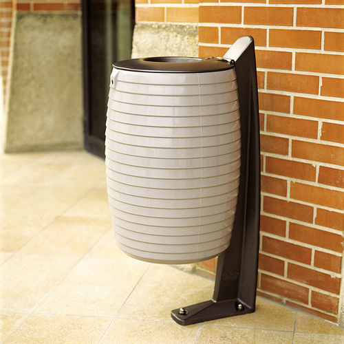 Poubelle 60L - DELTA - Concept Urbain - en fonte d'aluminium / en polyester / d'extérieur