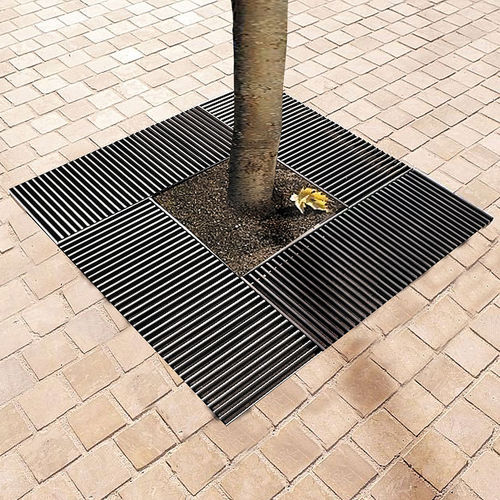 Grille d'arbre carrée - BASIC - Concept Urbain - en acier galvanisé / en fer