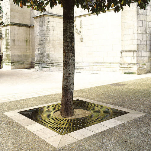 Grille d'arbre carrée - COMTI - Concept Urbain - en fonte / en acier galvanisé