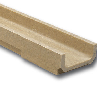 Caniveau à grille - M100 - ULMA - ARCHITECTURAL SOLUTIONS - à fente / en béton de résine / grille en acier galvanisé
