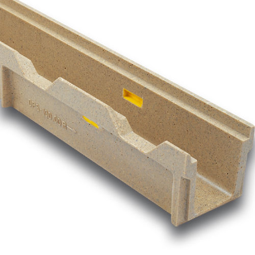 Caniveau pour terrain de sport - DPS100 - ULMA - ARCHITECTURAL SOLUTIONS - à grille / à fente / en béton de résine