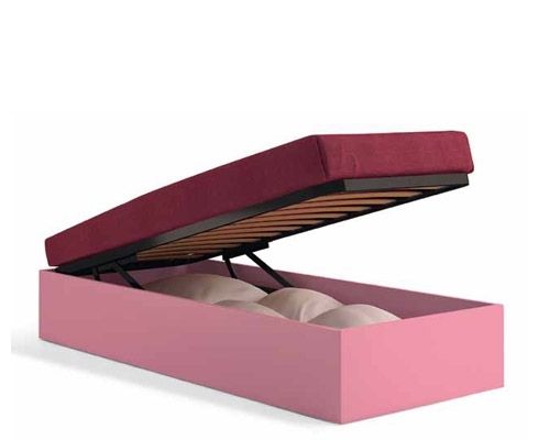 Lit contemporain - ARCA - Mobil Sprint Srl - avec base de rangement / pour enfant / pour fille