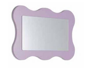 Miroir mural - LINA  - Mobil Sprint Srl - contemporain / rectangulaire / en bois