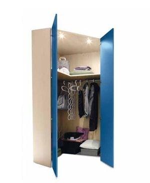 Armoire d'angle - ART. 61.05.09 - Mobil Sprint Srl - contemporaine / en bois / à portes battantes