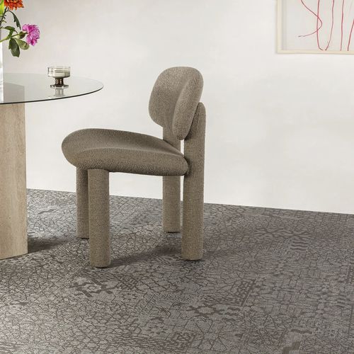 Revêtement de sol en vinyle - ALHAMBRA CHARCOAL   - 2TEC2 - fibre de verre / en PET / d'intérieur