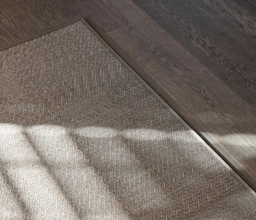 Tapis contemporain - LUSTRE MORION BROWN - 2TEC2 - à motif / en fibre de verre / en vinyle