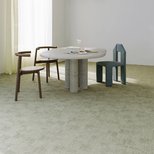 Revêtement de sol en vinyle - HYBRID EMERALD - 2TEC2 - en fibre de verre / en PET / d'intérieur
