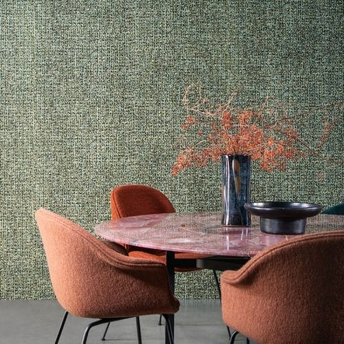 Papier peint contemporain - CASHMERE - ARTE - en vinyle / à motif / aspect tissu