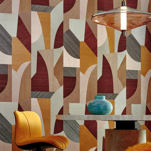 Revêtement mural sur intissé - PUZZLE - ARTE - pour intérieur / en sisal / aspect tissu