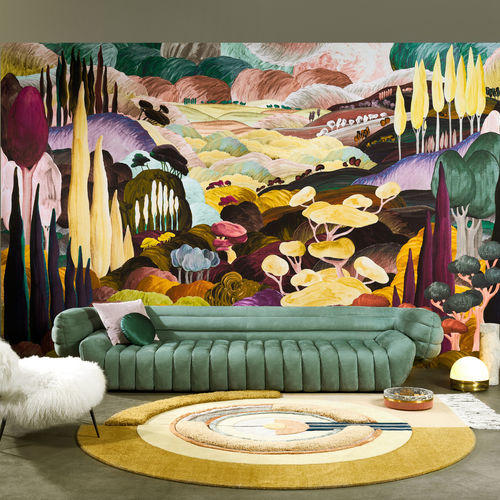 Revêtement mural sur intissé - LES SONGES TOSCANS - ARTE - pour intérieur / en textile / résidentiel