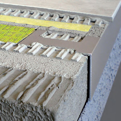 Profilé de finition en aluminium - DURABAL BW - DURAL France - pour carrelage / chant droit