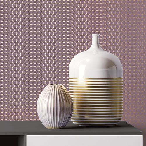 Revêtement mural pour intérieur - Hexagon-12135 - Muraspec - en PET / imprimé / intissé