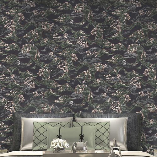 Revêtement mural pour intérieur - Asian - Nami-11314 - Muraspec - en vinyle / imprimé / intissé