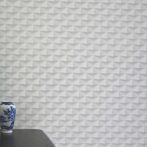 Revêtement mural pour intérieur - Pleat-01B93 - Muraspec - en vinyle / intissé / à effet dimensionnel
