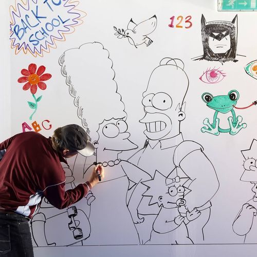 Peinture décorative - DryErase - Muraspec - intérieure / pour mur / pour porte
