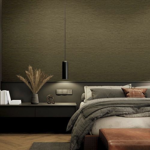 Revêtement mural pour intérieur - HIKARI - Muraspec - en vinyle / à relief / aspect tissu