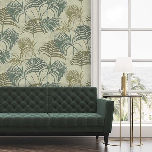 Papier peint contemporain - MAUI - Muraspec - à motif floral