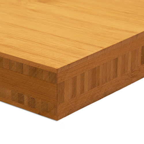 Panneau de construction en bambou - SOLID: PLAIN PRESSED CARAMEL - MOSO Bamboo Products - pour cloison / pour mur