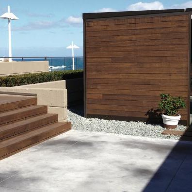 Bardage en panneaux - X-TREME® - MOSO Bamboo Products - en bambou / écolabel FSC / rainuré