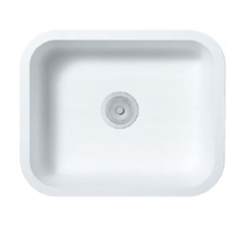 Évier 1 bac - A1231 - Staron Solid Surfaces - sans égouttoir / en Solid Surface / sous plan