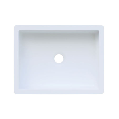 Lave-mains à poser - B3150  - Staron Solid Surfaces - intégré / rectangulaire / en Solid Surface