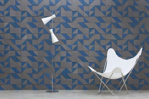 Panneau décoratif mural - CONCRETA - Valchromat - en Valchromat® / 3D / sur mesure