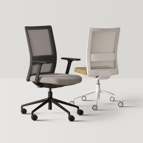 Chaise de bureau contemporaine - ITEK PRO - INCLASS - d'intérieur / en cuir / en tissu