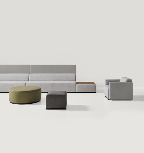Canapé modulable - PAU - INCLASS - d'angle / rond / contemporain