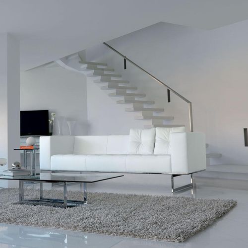 Canapé contemporain - DIPLOMAT  - Italy Dream Design - en cuir / avec accoudoirs / à coussins