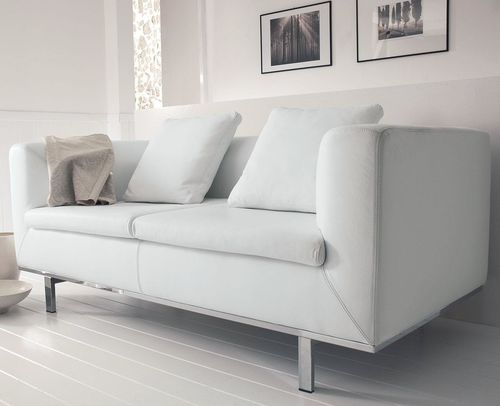 Canapé contemporain - MIAMI  - Italy Dream Design - en tissu / en cuir / avec accoudoirs