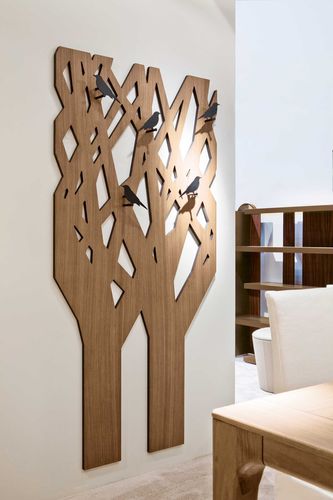 Porte-manteau mural - Tree - Italy Dream Design - contemporain / en bois laqué / en fibre de bois
